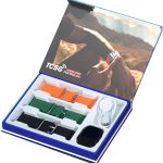 ساعة ذكية TC5G من تلزيل جيرماني بشاشة عرض كاملة 2.2 انش مع فتحة شريحة اتصال و3 ازواج من الاساور وشاحن لاسلكي للنساء والرجال، اسود