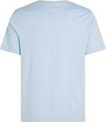 ⁦Tommy Hilfiger mens ESS SEASONAL REG FIT SOLID TEE S/S T-Shirt⁩ - الصورة ⁦4⁩