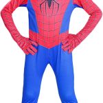 زي تنكري لشخصية الهالوين من فوكاتين، جمبسوت بنمط عنكبوت للاولاد هدية تنكرية