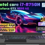 لابتوب العاب 16.1 انش FHD من نيوبيهير، انتل كور i7-8750H، ذاكرة RAM 32GB، ذاكرة مستديمة SSD 1TB، GTX 1050 4GB، ويندوز 11 برو، كيبورد باضاءة خلفية