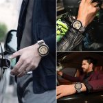 ⁦وينجلي سوار معدني من الستانلس ستيل مقاس 20 ملم متوافق مع ساعة سامسونج جالاكسي 5 برو 45 ملم / ساعة جالكسي 5 44 ملم 40 ملم / ساعة جالكسي 4 كلاسيك 42 ملم 46 ملم⁩ - الصورة ⁦7⁩