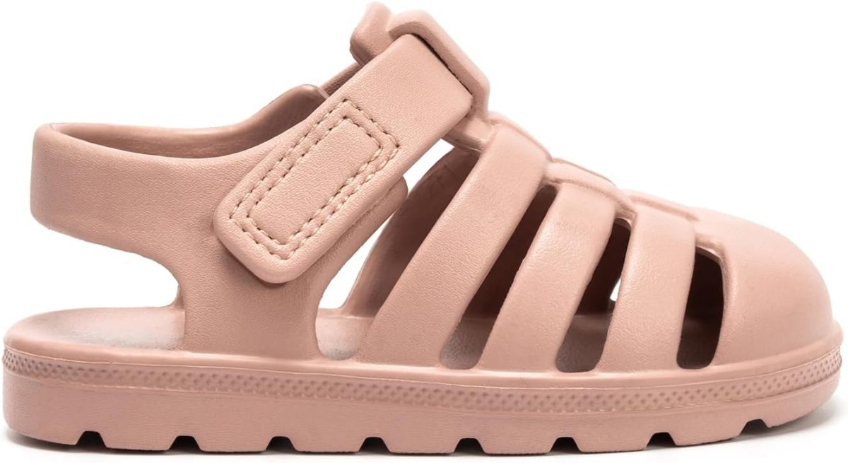⁦FUNKYMONKEY Unisex-Child Closed-Toe Sandals Summer Sport Lightweight Sandal EVA Outdoor Water Shoes for Boys and Girls⁩ - الصورة ⁦2⁩