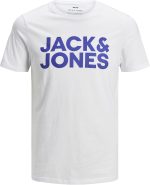 ⁦JACK & JONES Mens CORP LOGO TEE SS O-NECK Modern⁩ - الصورة ⁦8⁩