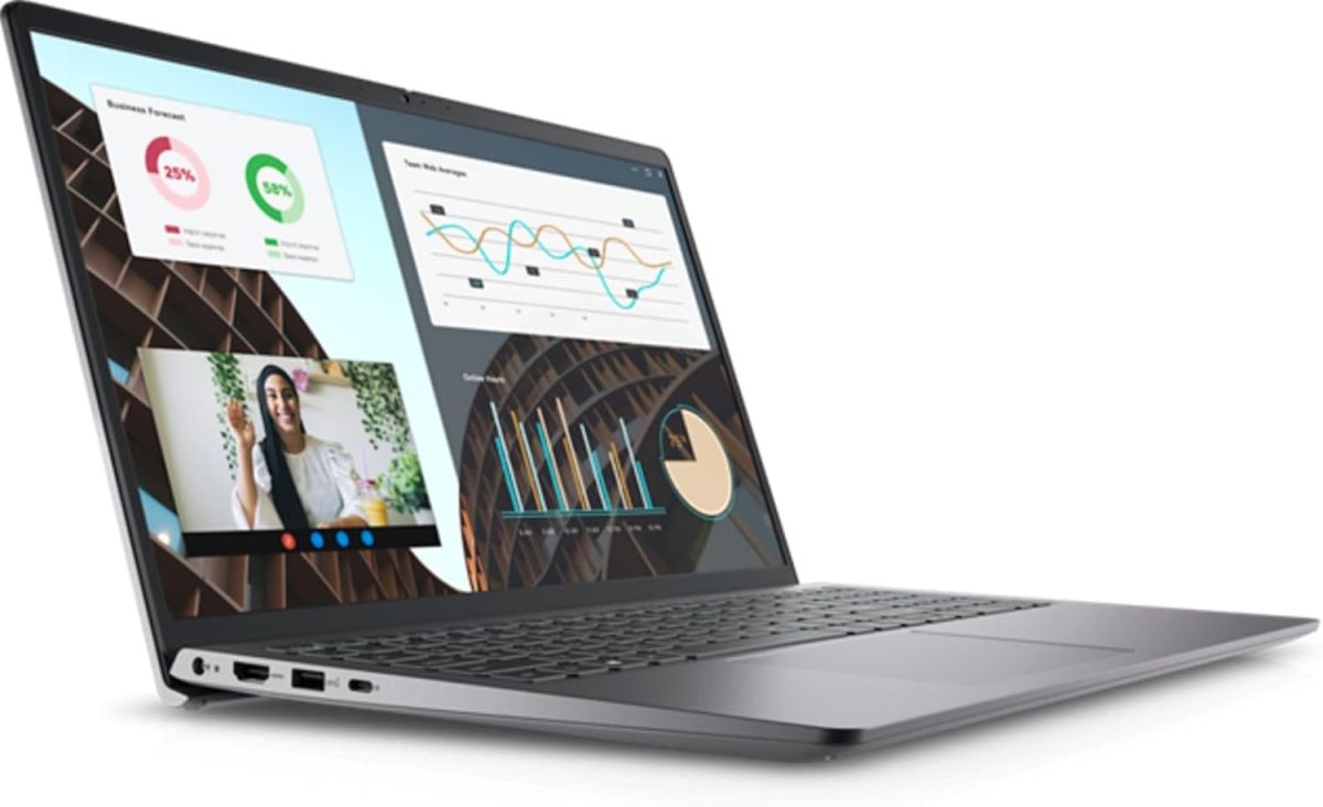 ⁦ديل لابتوب فوسترو 3530 (2023) | شاشة 15.6 انش 1920x1080 FHD | كور i7-1355U - قرص صلب 512GB SSD - ذاكرة RAM 16GB | 10 كور @ 5GHz بدون نظام تشغيل اسود⁩ - الصورة ⁦3⁩