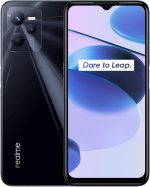 ريلمي هاتف ذكي C35 ثنائي شرائح الاتصال بذاكرة روم 64GB وذاكرة RAM 4GB (جي اس ام فقط | بدون سي دي ام ايه) هاتف ذكي 4G/LTE غير مغلق من المصنع (اسود متوهج) - اصدار عالمي