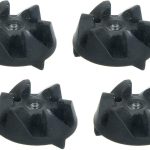 بي ام دبليو وصلة مطاطية لبرطمانات خلاط باناسونيك - 4 وحدات، اسود