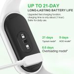 ⁦Xiaomi Smart Band 10-1.72 AMOLED Display with 1500 Nits, Sleep and Heart Rate Monitor, 5ATM Waterproof, 21 Days Battery Life, 60 Hz Refresh Frequency, 150+ Modes⁩ - الصورة ⁦3⁩