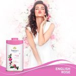 ⁦مسحوق تلك معطر برائحة الورد الانجليزي من ياردلي لندن، 125 غرام⁩ - الصورة ⁦3⁩