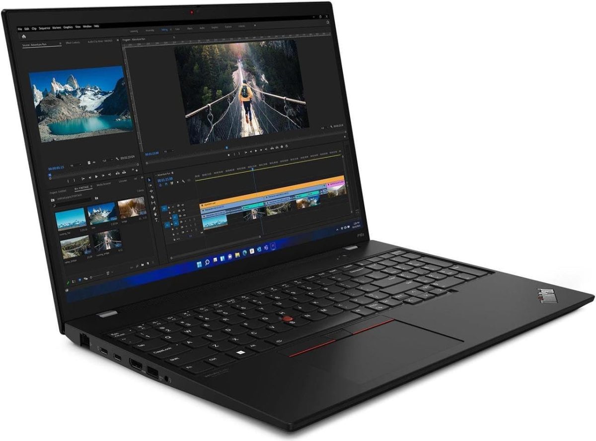 ⁦Lenovo ThinkPad P16s Gen 2 Laptop with AMD Ryzen 5 PRO 7545U Processor, 16" WUXGA Non-Touch, Anti-Glare, 300Nits Display, 32GB RAM, 1TB SSD, 5MP IR+RGB Cam, AMD Radeon 740M, FP Reader, and Win 11 Pro⁩ - الصورة ⁦2⁩