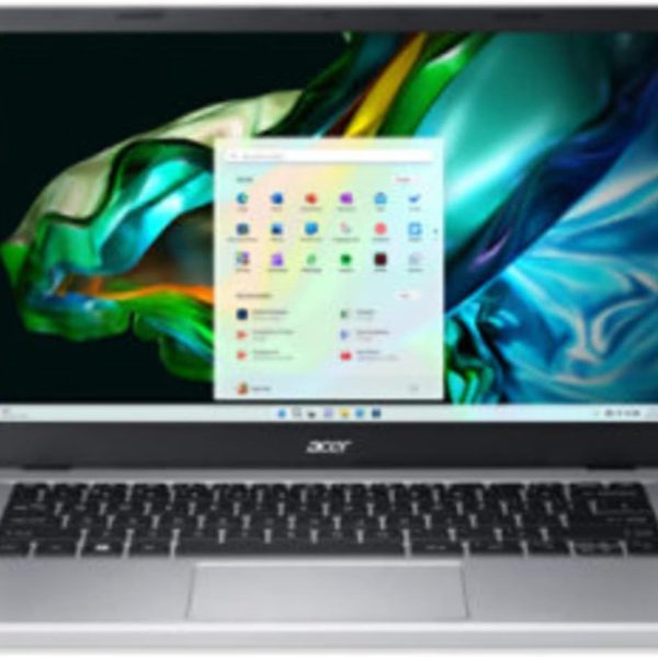 ايسر لاب توب اسباير 3 14 A314-36P | شاشة 14 انش 1920x1080 FHD | كور i3 - N305-128GB SSD - 8GB RAM | 8 كور @ 3.80GHz ويندوز 11 هوم اسود