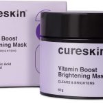 كيور سكين قناع الوجه فيتامين بوست دي تان للبشرة المتوهجة | عبوة دي تان لازالة تسمير البشرة | قناع الوجه ايه اتش ايه لازالة تسمير البشرة بالفاكهة للنساء والرجال | كريم ازالة تسمير البشرة