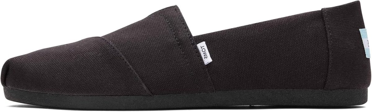 ⁦حذاء TOMS Alpargata مسطح بدون كعب للنساء منسوج بحبال⁩ - الصورة ⁦3⁩