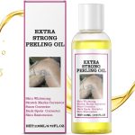 زيت تقشير اصفر للبشرة الداكنة من اكسيكوزال، زيت اصفر مقشر للحصول على حل تقشير فائق القوة للجسم والوجه وازالة البشرة الميتة والبقع الداكنة وتفتيح البشرة (110 مل)