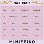 ⁦MINIFEIKO Toddler Girls Swim Cover Up⁩ - الصورة ⁦6⁩