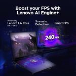 ⁦لينوفو لابتوب العاب ليجن برو 7 16IAX10H 16 انش WQXGA OLED 240Hz، انتل الترا 9 275HX، 32GB RAM، 2TB SSD، RTX 5070Ti 12GB GDDR7، كيبورد انجليزي-عربي RGB، ويندوز 11، اسود اكليبس [83F5008PAX] + عناية⁩ - الصورة ⁦8⁩