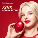 ⁦تيرتير كريم اساس ريد كوشن من ماسك فيت | الخيار رقم 1 في اليابان للبشرة الزجاجية، يدوم طويلا، خفيف الوزن، تغطية قابلة للبناء، شبه مات (23N ساند 0.63 اونصة سائلة (عبوة من قطعة واحدة)⁩ - الصورة ⁦6⁩