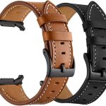 سوار ساعة جالكسي 8 كلاسيك 46 ملم، سوار لساعة سامسونج جالاكسي 8 40 ملم/44 متر (2025)، سوار معصم بديل من الجلد للعمل للرجال والنساء