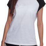 تيشيرت للنساء باكمام راجلان بلون متباين من اوربان كلاسيكس (مجموعة من قطعة واحدة)