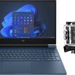 HP لابتوب العاب فيكتوس 15 2023 بشاشة 15.6 انش FHD 144Hz جيل 13 كور i5-13420H 16GB 1TB انفيديا جيفورس RTX 3050 6GB بطاقة رسومات خلفية مفتاح انجليزي ويندوز 11 ازرق مع كاميرا اكشن رياضية مجانية (مطورة)