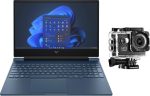 HP لابتوب العاب فيكتوس 15 2023 بشاشة 15.6 انش FHD 144Hz جيل 13 كور i5-13420H 16GB 1TB انفيديا جيفورس RTX 3050 6GB بطاقة رسومات خلفية مفتاح انجليزي ويندوز 11 ازرق مع كاميرا اكشن رياضية مجانية (مطورة)