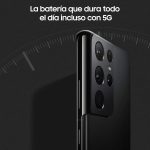 ⁦سامسونج جالكسي اس 21 الترا (5G SM-G998B/DS 512GB ذاكرة RAM 16GB، لون فضي فانتوم)⁩ - الصورة ⁦10⁩