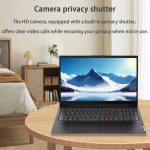 ⁦لينوفو لابتوب في-سيريز V15 للاعمال بشاشة 15.6 انش FHD 1920 × 1080 ومعالج انتل كور i7-13620H جيل 13 وذاكرة RAM 40GB وSSD 1TB وكاميرا ويب وواي فاي 6 وويندوز 11 برو، اسود مع اي داتا 512GB SSD خارجي⁩ - الصورة ⁦4⁩