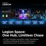 ⁦لينوفو لابتوب العاب محمول من ليجن جو، معالج AMD رايزن Z1 اكستريم وRAM 16GB وSSD 512GB ووحدة معالجة رسومات AMD راديون مدمجة وشاشة 8.8 انش WQXGA 144Hz وويندوز 11 [83E10055AX] حماية من الاضرار العرضية⁩ - الصورة ⁦7⁩
