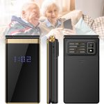 هواتف محمولة اساسية لكبار السن والاطفال من وينجوي، هواتف غبية غير مقفلة بدون انترنت - مع ازرار كبيرة، MP3، MP4، كاميرا، مصباح يدوي، اس او اس