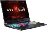 ⁦ايسر لابتوب العاب نيترو 16 بمعالج AMD رايزن 9 7940HS ثماني النواة وبطاقة رسومات انفيديا جيفورس RTX 4070 وشاشة 16 انش WQXGA 165Hz IPS و16GB DDR5 و1TB جيل 4 SSD وواي فاي 6E وكيبورد باضاءة خلفية RGB AN16⁩ - الصورة ⁦10⁩