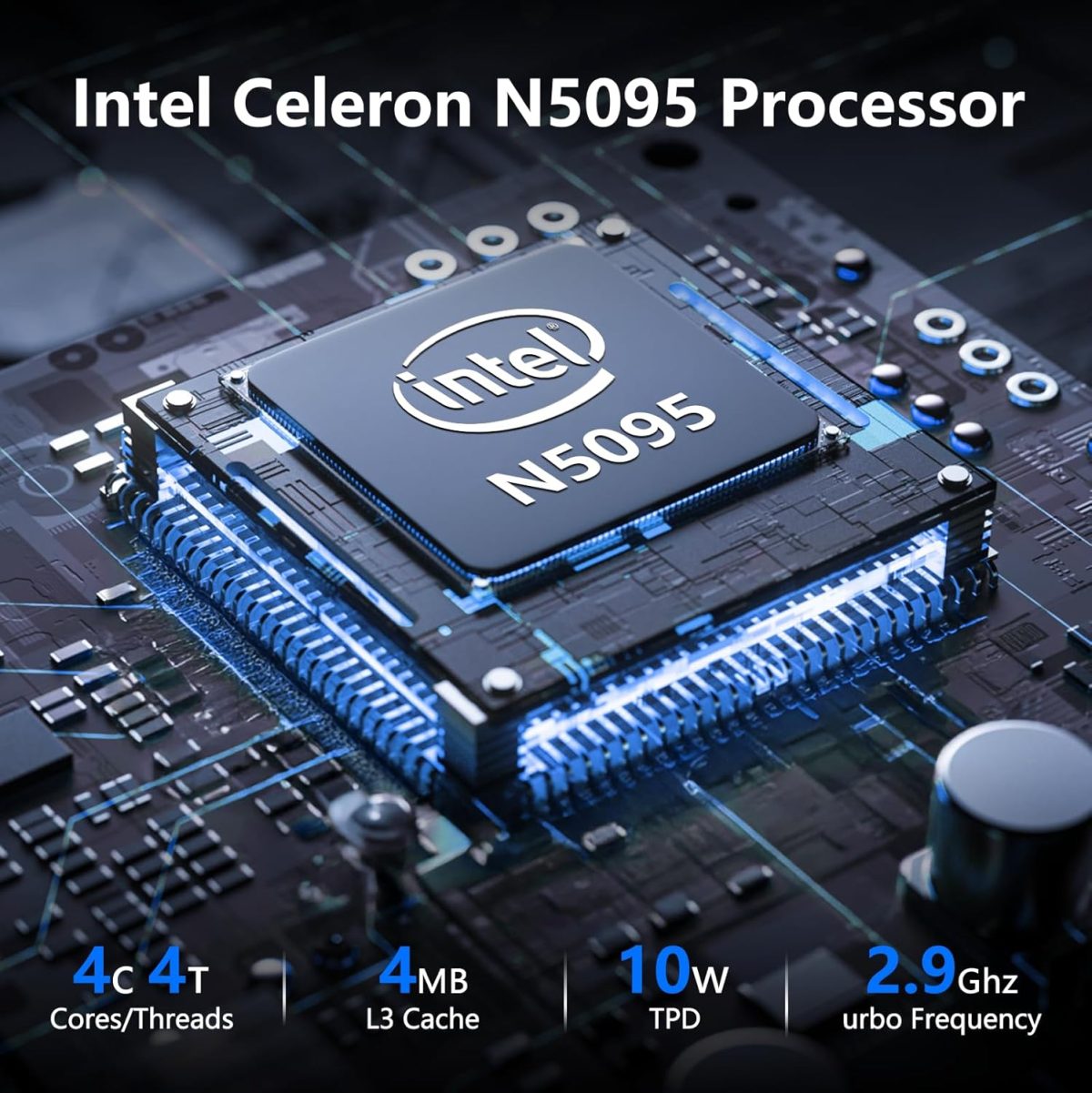 ⁦لابتوب العاب 15.6 انش من نايكلولو، 16GB RAM 512GB SSD، معالج N5095 4C/4T (حتى 2.9Ghz)، رسومات UHD، شاشة 15.6 انش FHD 1920×1080، واي فاي 5، بلوتوث 5.0، كيبورد باضاءة خلفية، فتح بصمة الاصبع⁩ - الصورة ⁦3⁩