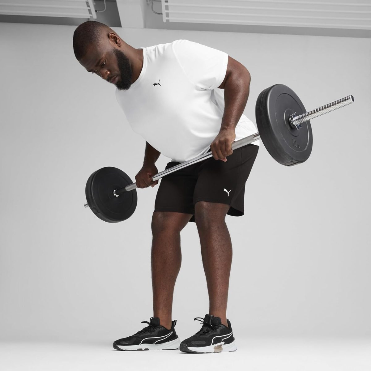 ⁦PUMA Mens M TAD ESSENTIALS SOLID CAT TEE Tees⁩ - الصورة ⁦5⁩