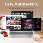 ⁦HP لابتوب بشاشة لمس 17 انش بالذكاء الاصطناعي بمعالج انتل i7-150U 10 كور بيت i7-1355U وكيبورد باضاءة خلفية وويندوز 11 واوفيس 365 لمدة عام وكلية العمل (64GB RAM و2TB PCIe SSD)⁩ - الصورة ⁦4⁩