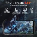 ⁦دوجي هاتف ذكي اس سايبر 4G متين اندرويد 14، 20GB + 256GB مقاوم للماء، شاشة 6.58 انش HD+، بطارية 10800mAh، كاميرا ذكاء اصطناعي 50MP، شريحتين اتصال/او تي جي/جي بي اس/ان اف سي (احمر)⁩ - الصورة ⁦4⁩