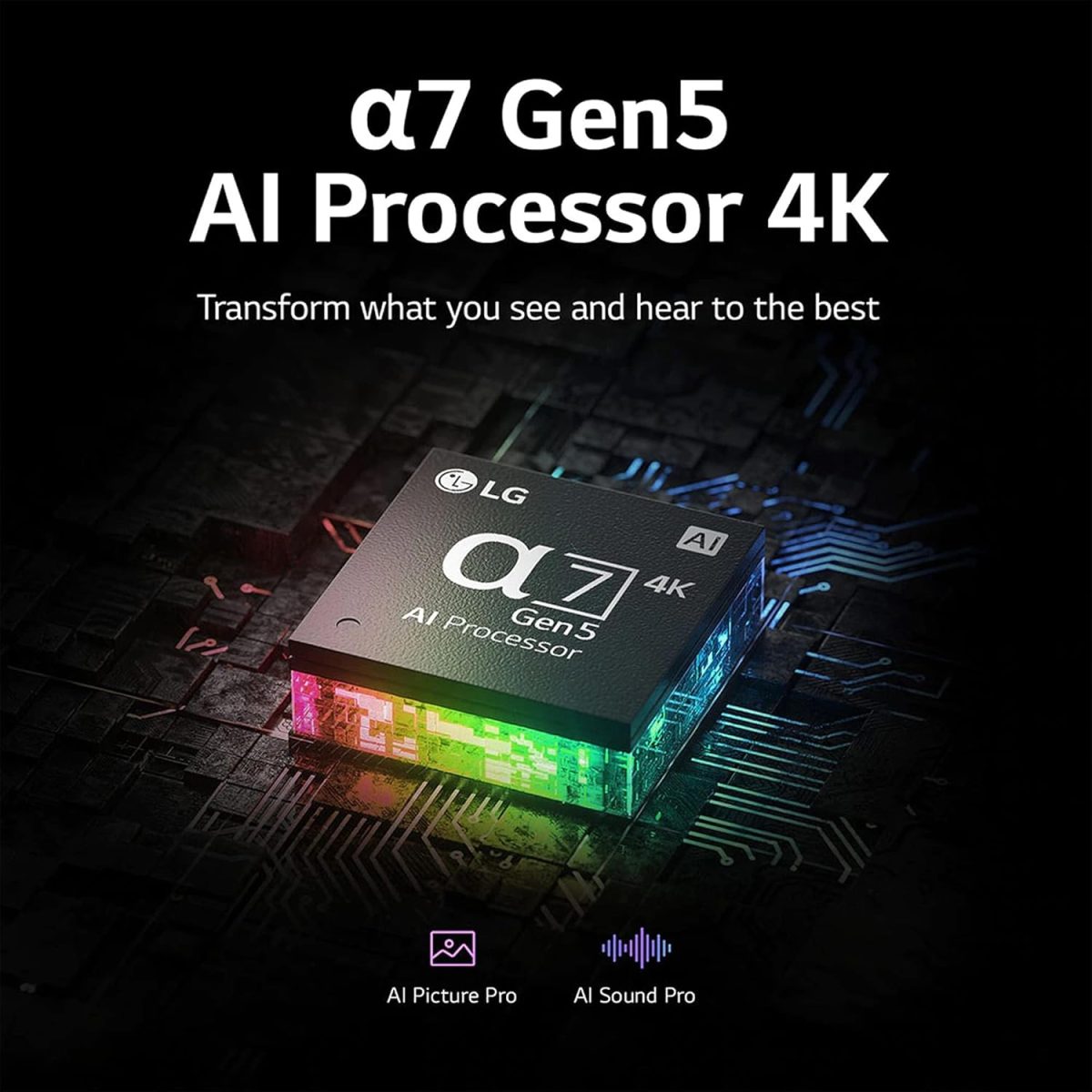 ⁦LG تلفزيون كيو نيد 55 بوصة سلسلة QNED80، تصميم شاشة سينما 4 كيه اكتيف HDR ويب او اس 22 مع تقنية الذكاء الاصطناعي ثينك كيو، اسود⁩ - الصورة ⁦13⁩