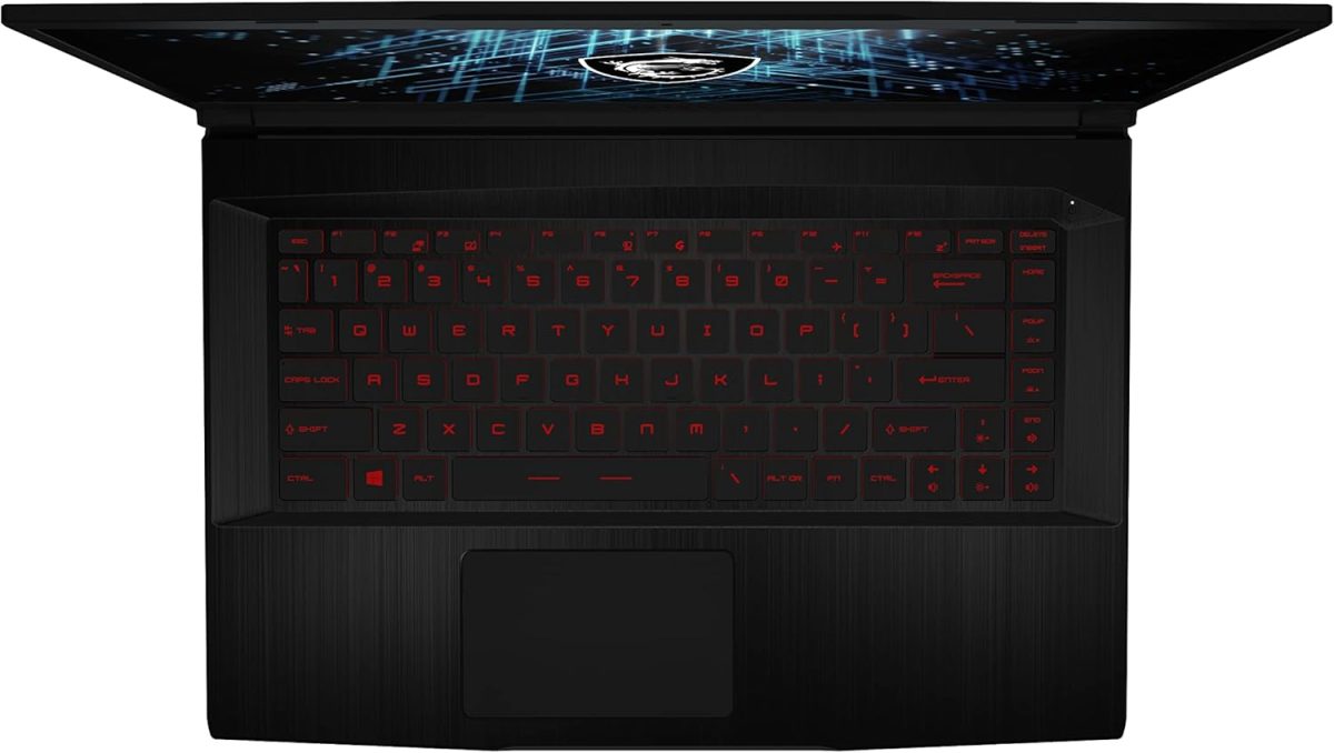 ⁦MSI لابتوب العاب GV63 15.6 انش 144Hz انتل كور i5-11400H GTX1650 8GB 512GB NVMe SSD ويندوز 11 - اسود (11SC-825)⁩ - الصورة ⁦3⁩