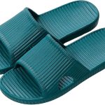 صنادل استحمام غير قابلة للانزلاق للاستخدام الداخلي والخارجي، صنادل ارضية من الفوم الناعم، احذية حمام للجنسين