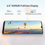 ⁦اونر هاتف ذكي 70 لايت ثنائي شرائح الاتصال بذاكرة روم 128GB وذاكرة RAM 4GB (جي اس ام فقط | بدون سي دي ام ايه) هاتف ذكي 5G مفتوح من المصنع (اسود ميدنايت) - اصدار عالمي⁩ - الصورة ⁦6⁩