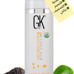 كريم بلسم غلوبال كيراتين ليف ان من جي كيه هير (130 مل/ 4.4 اونصة سائلة) لفك تشابك الشعر وتنعيمه وتقوية الترطيب والتحكم في التجعد، جيد للشعر الجاف التالف - خال من الكبريتات لجميع انواع الشعر