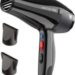 موزر مجفف شعر احترافي للنساء من فينتوس (صنع في ايطاليا) | محرك بدرجة صالونات التجميل 2200 واط مع تحكم ايوني في التجعد | 3 اعدادات للحرارة واعدادين للسرعة مع كول شوت | تصميم صغير وخفيف الوزن