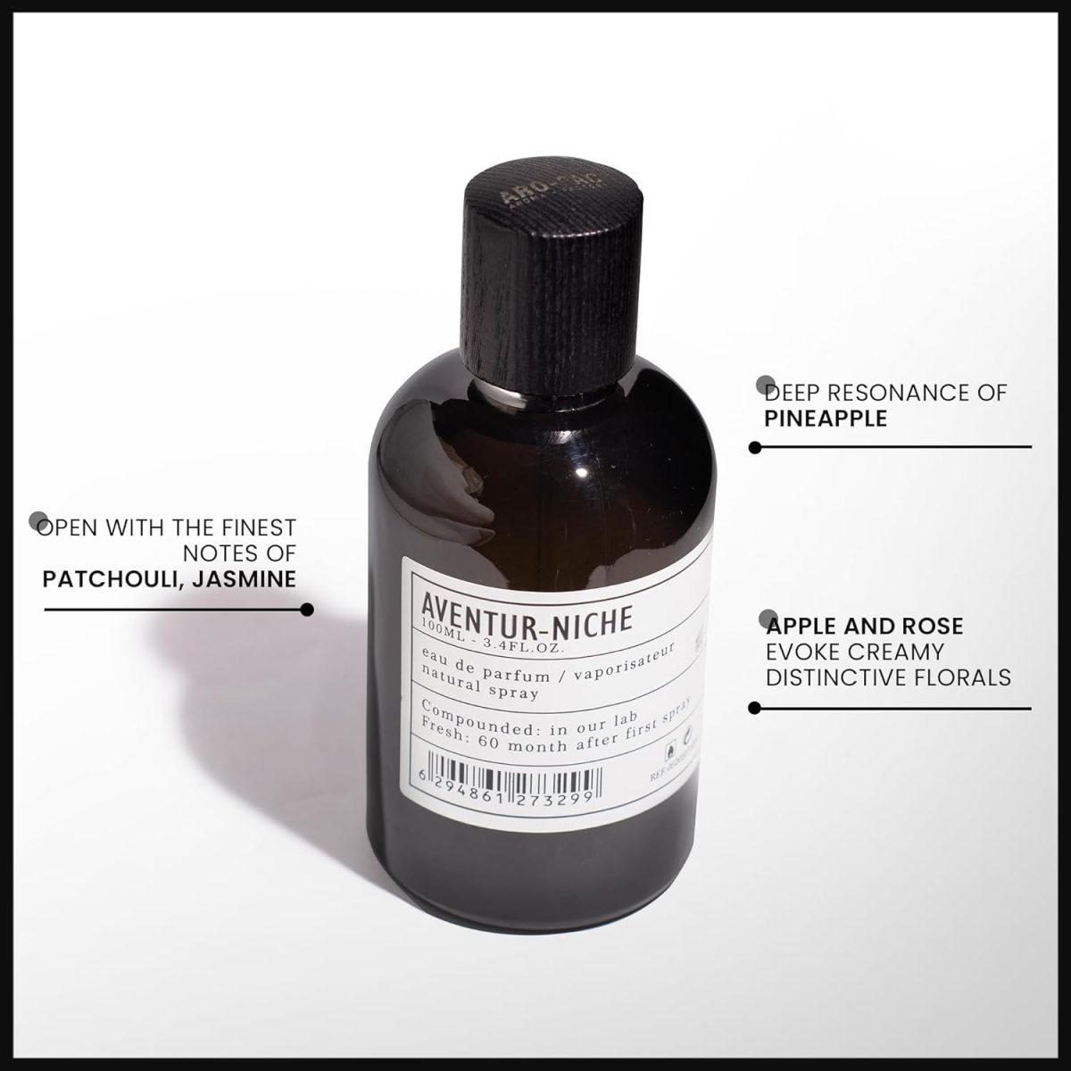 ⁦عطر ارو فاك من ايه ام دي بيرفيومز افينتور نيش للجنسين - هدية للنساء والرجال - او دي بارفان يدوم طويلا 100 مل⁩ - الصورة ⁦6⁩