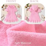 ⁦MINIFEIKO Toddler Girls Swim Cover Up⁩ - الصورة ⁦5⁩
