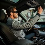 ⁦او صن شاين نظارات شمسية ذكية للجنسين مستقطبة مع مكبر صوت بلوتوث، حماية رياضية / خارجية من الاشعة فوق البنفسجية والتحكم الصوتي⁩ - الصورة ⁦2⁩