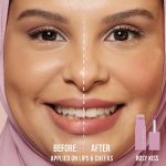 ⁦هدى احمر خدود كريمي للشفاه والخدود من بيوتي، لون روزي كيس شيد، 6 مل/0.2 اونصة سائلة، يدوم طويلا، مقاوم للماء⁩ - الصورة ⁦2⁩