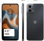 ⁦موتورولا g34 5G، ذاكرة RAM 8GB+8GB، روم 128GB، سناب دراغون 695، شاشة 6.5 انش 120 هرتز، 5000mAh، اندرويد 14، اسود فحمي⁩ - الصورة ⁦4⁩