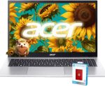 acer Aspire 3 Laptop | 15.6" FHD (1920 x 1080) Display | 8-Core AMD Ryzen 7-5700U | AMD Radeon | 32GB RAM | 1TB SSD (512GB PCIe SSD withHP P500 512GB Portable SSD) | WiFi-6 | Windows 11 Home