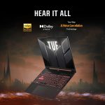 ⁦اسس لابتوب العاب تي يو اف A16 بشاشة 16 انش FHD+ 16:10 165Hz ومعالج AMD رايزن 9 7940HX، انفيديا جيفورس RTX™ 4060، 16GB DDR5، 512GB PCIe الجيل الرابع SSD، واي فاي 6، ويندوز 11، FA607PV-AS93⁩ - الصورة ⁦6⁩