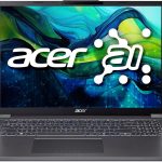 ايسر لابتوب اسباير 16 ايه اي ريدي | شاشة 16 انش WUXGA 1920×1200 IPS | معالج انتل كور الترا 7 155U | رسومات انتل | 32GB LPDDR5X | 1TB جيل 4 SSD | واي فاي 6E | ويندوز 11 هوم | A16-71M-767Z