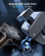 ⁦جوي رووم حامل جوال للدراجة النارية، [قفل تلقائي 1 ثانية] [100 ميل في الساعة بتصميم عسكري مضاد للاهتزاز] حامل جوال للدراجة الهوائية [تركيب سريع في 10 ثوان] حامل جوال على مقود الدراجة متوافق مع ايفون⁩ - الصورة ⁦4⁩