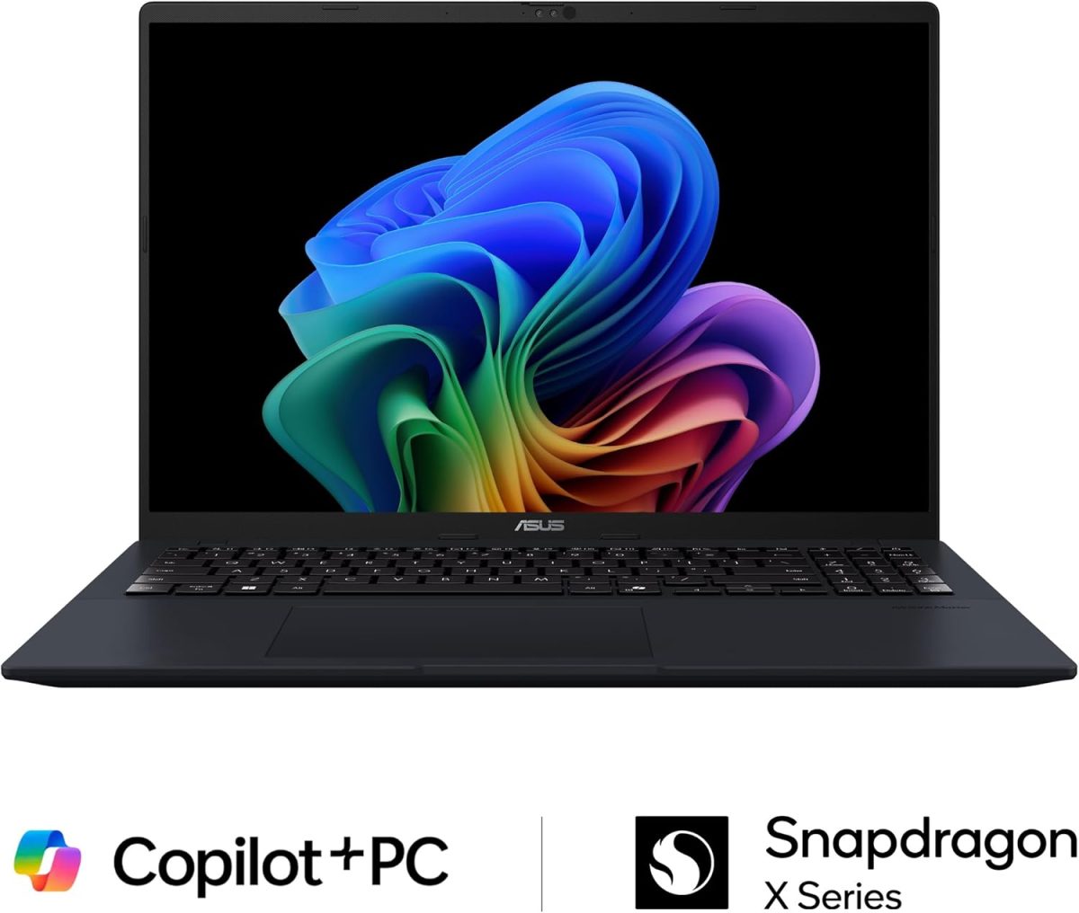 ⁦اسس لابتوب فيفوبوك 16، شاشة 16 انش WUXGA 60Hz، كوالكوم سناب دراغون اكس، وحدة معالجة رسومات جرافيكية كوالكوم ادرينو، ذاكرة RAM 16GB، SSD 512GB، ويندوز 11، ازرق هادئ، X1607QA-DS54⁩ - الصورة ⁦3⁩
