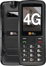 ايه جي ام هاتف اساسي متين M9 4G بزر كبير لكبار السن، مقاوم للماء IP68/IP69K، مقاوم للسقوط، خطوط، اتصال سريع، 3 فتحات بطاقات، راديو اف ام، شعلة، بطارية 1000mAh